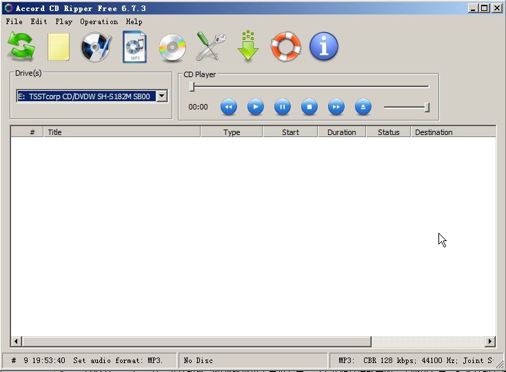 cd转mp3软件(Accord CD Ripper Free)V6.7.3 