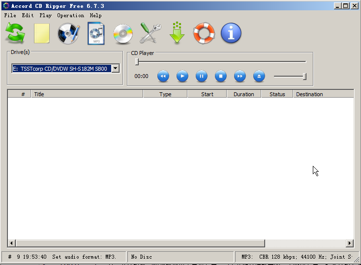 cd转mp3软件(Accord CD Ripper Free)V6.7.3