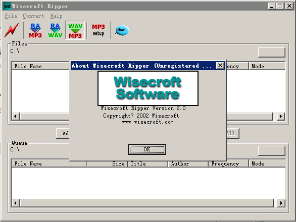 音频文件格式转换器(Wisecroft Ripper)2.0 绿色