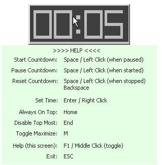 非常简单的倒计时软件|TinyCountdown(非常精