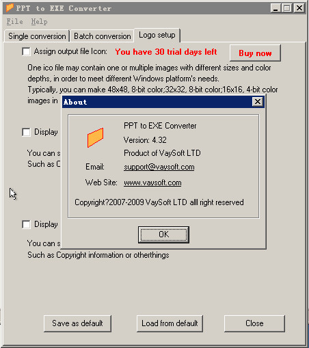 PPT to EXE Converter(ppt转exe工具)4.30 英文
