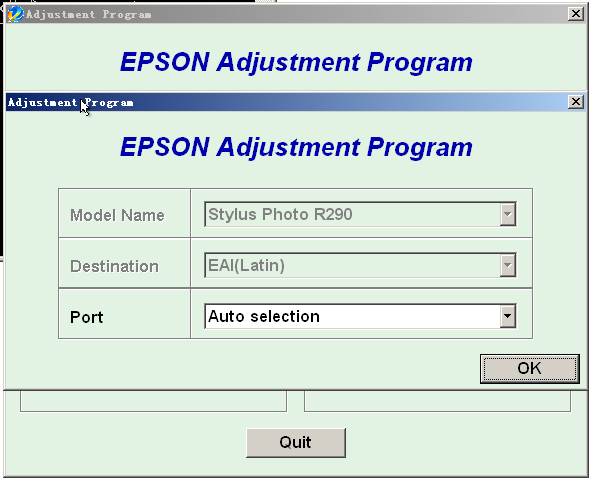 爱普生r290清零软件英文绿色单文件版- 打印机