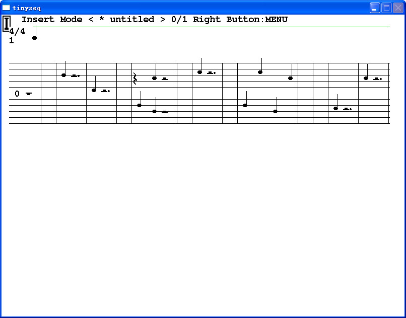 迷笛音乐节奏编辑器(Tiny Midi Sequencer)V0.8