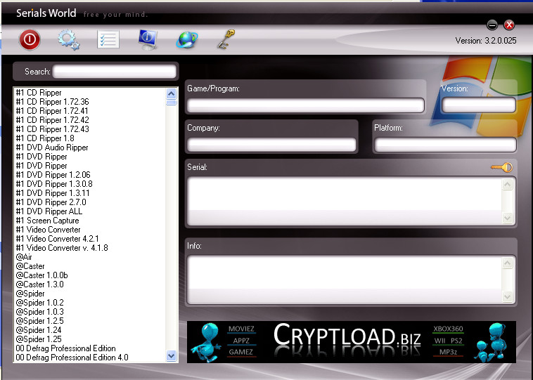 序列号查询器(万能序列号查询器)3.2.0.2.025 英