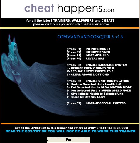 命令与征服3:泰伯利亚战争修改器|命令与征服3