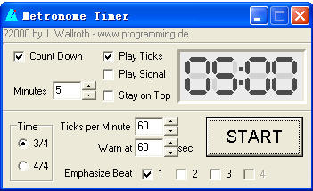 练习钢琴的软件|Metronome Timer(数字节拍器