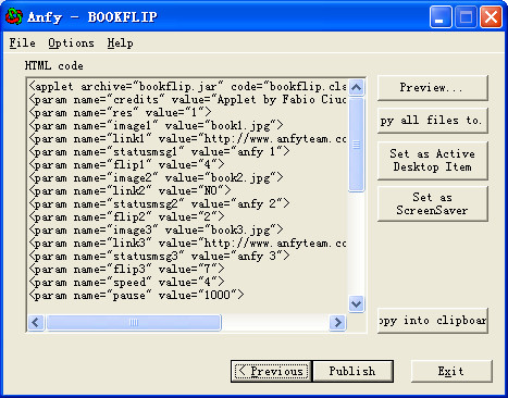 JAVA特效制作工具(ANFY)v2.0.1 build 5 英文安