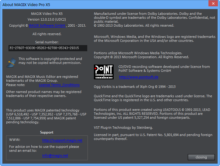 专业视频编辑软件(MAGIX Video Pro X5)v12.0