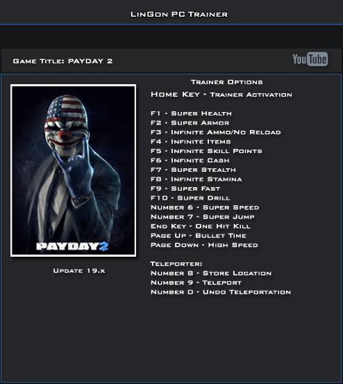 收获日2v19.1十七项修改器[LinGon]-游戏修改器