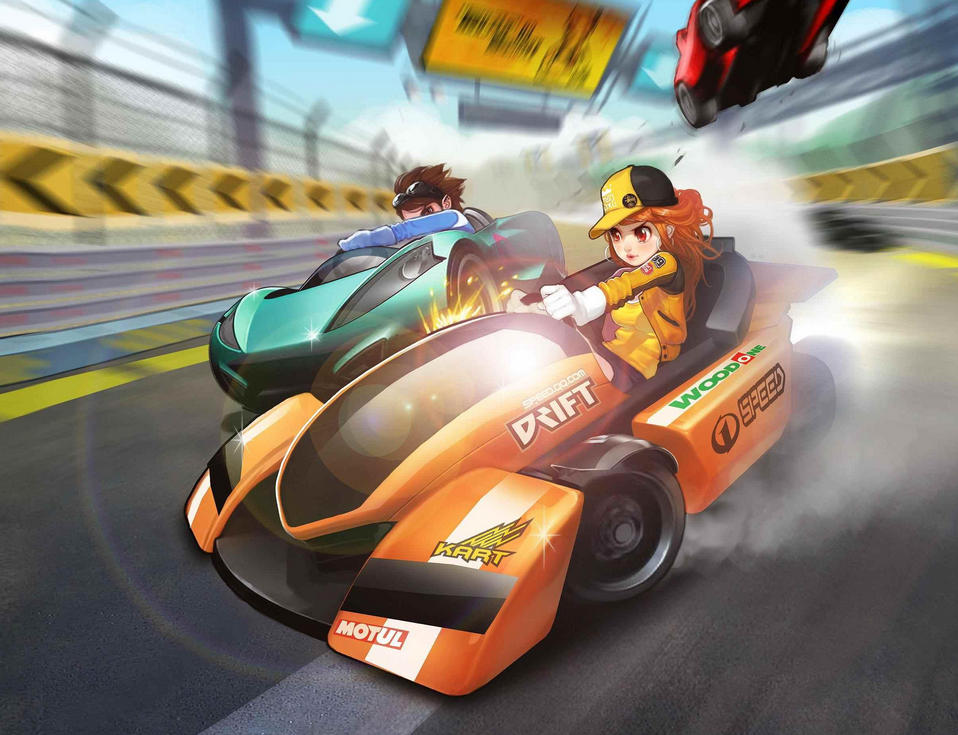 天天飞车精彩截图_天天飞车葫芦侠修改器官网