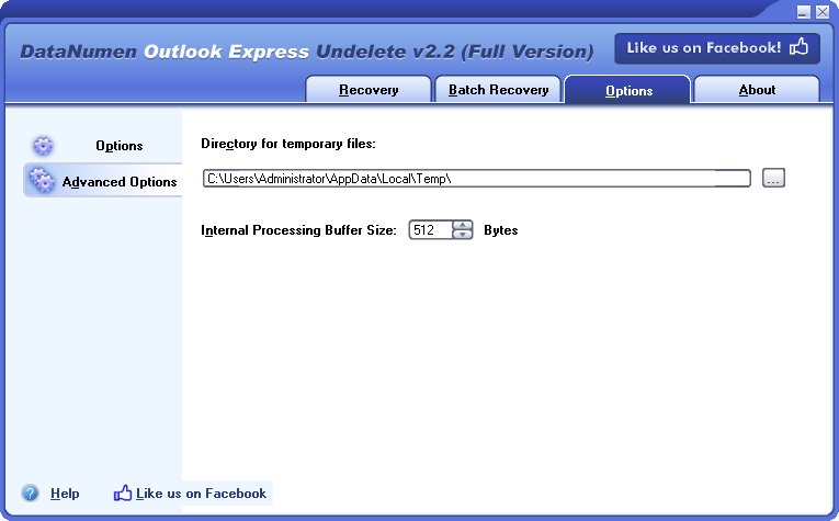 Outlook邮件恢复|邮件恢复软件(DataNumen Ou