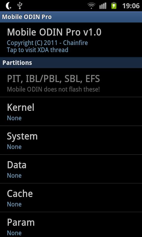 Mobile ODIN Pro(三星刷机工具)3.65 安卓版- a