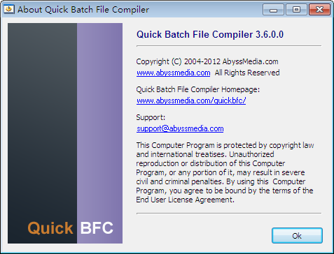 Quick Batch File Compiler(BAT转EXE工具)3.6