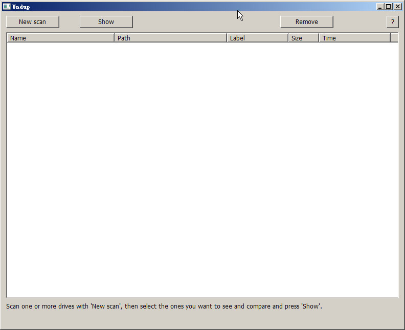 电脑重复文件搜索器(Undup)v1.0 绿色英文版-磁