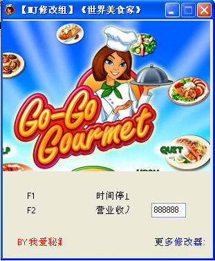 世界美食家修改器 +2(世界美食家两项修改器)-