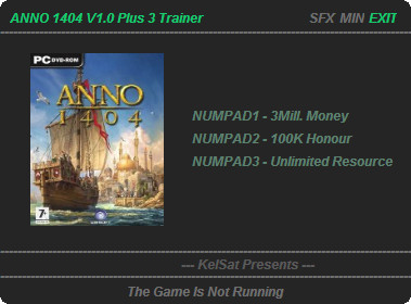 纪元1404三项属性修改器+3v1.0 绿色免费版-游