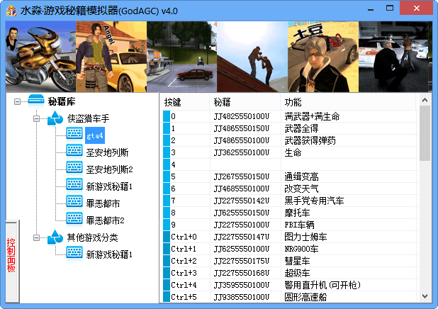 侠盗飞车罪恶都市游戏秘籍|水淼游戏秘籍模拟