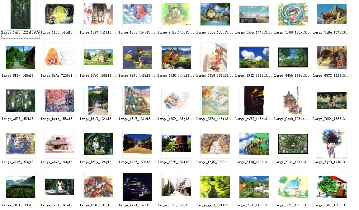 宫崎骏动画|宫崎骏电影动画原画 铅笔淡彩(唯美