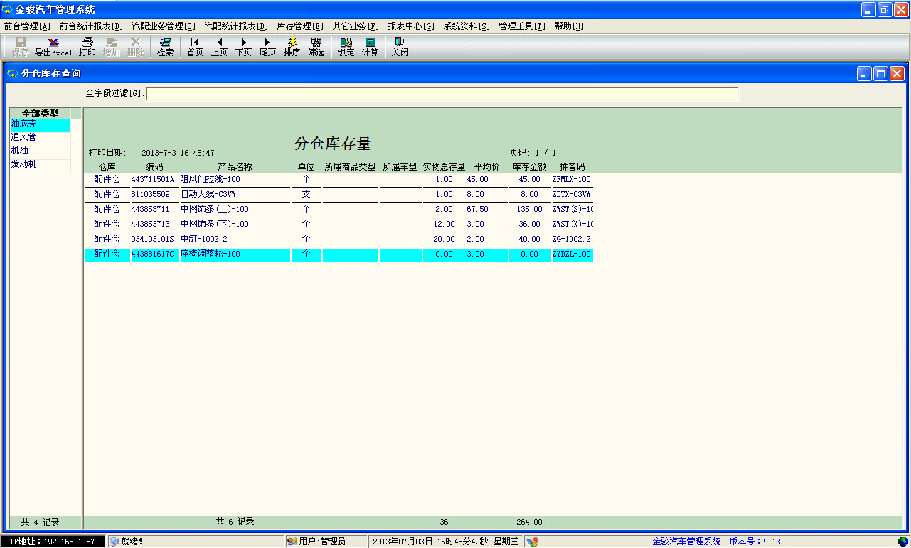 汽车管理系统软件|金骏汽车管理系统(汽车流程
