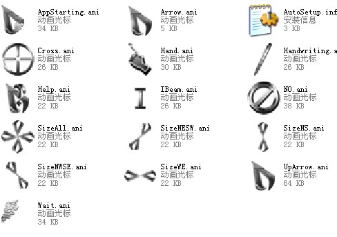 钢铁模型鼠标样式(鼠标指针样式)分享版-键盘鼠标