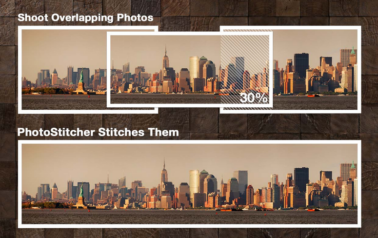 全景图照片制作工具(PhotoStitcher)1.4 绿色便