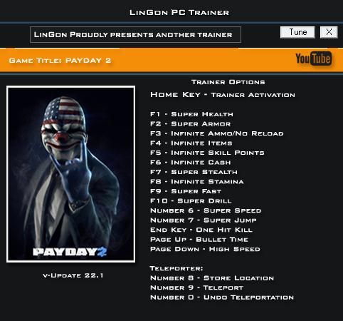 收获日2v22.1十七项修改器[LinGon]-游戏修改器