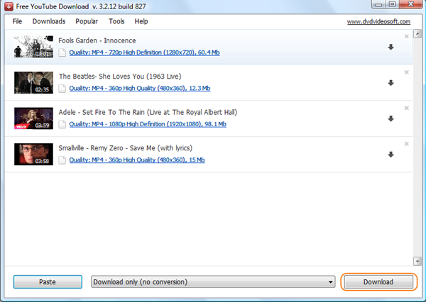 YouTube视频下载器(Free YouTube Download)