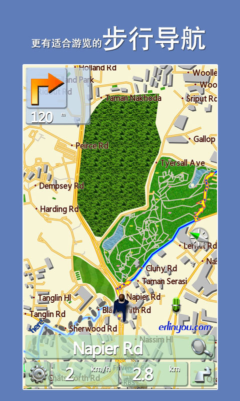 新加坡地图1.1 高清中文版-地图导航
