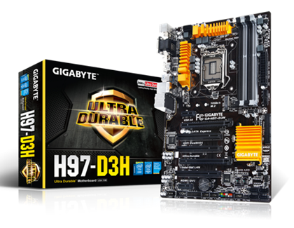 Gigabyte技嘉GA-H97-D3H主板BIOS驱动F3版