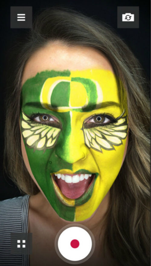 油漆脸照片软件|可以变成球队图案油漆脸照片