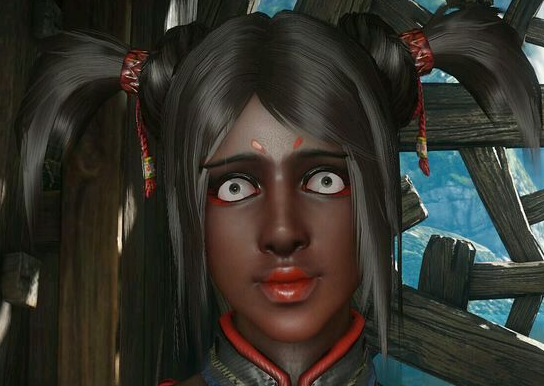 怪物猎人ol脸型数据|怪物猎人ol莉莉脸型包(怪物