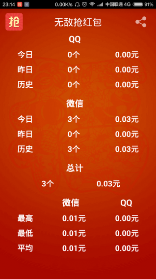 微信自动抢红包|全自动微信抢红包神器(无敌抢