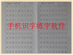 手机识字软件_手机练字软件