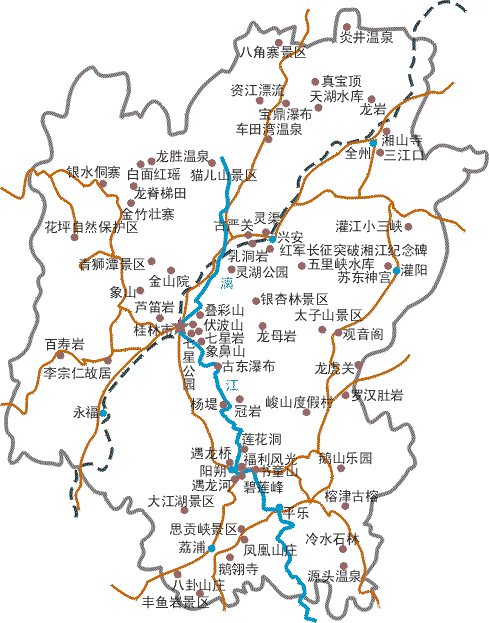 桂林旅游地图高清版下载
