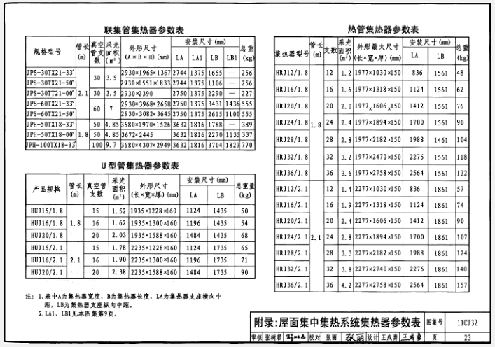 CJ32住宅太阳能热水系统选用及安装图集pdf无