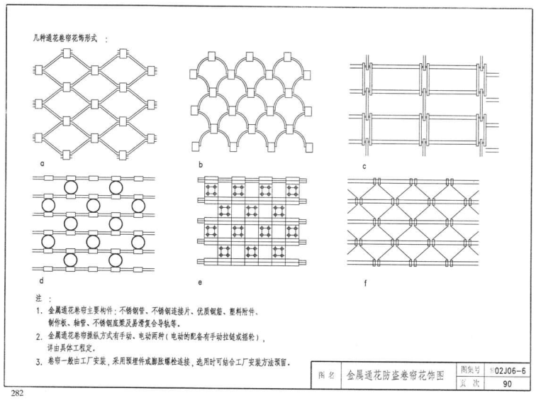 甘02j066图集免费下载|甘02J06-6防火门系列图