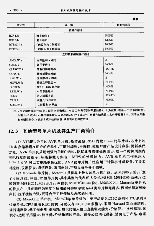 马淑华单片机原理与接口技术|单片机原理与接