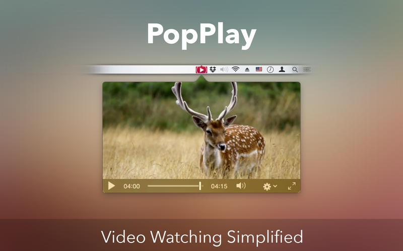 视频播放器|PopPlay for Mac1.0.1 官方正式版
