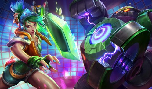 lol机器人电玩皮肤|lol电玩战争boss机器人皮肤