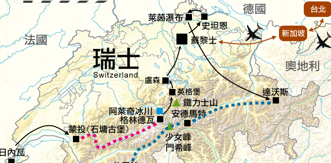 瑞士旅游地图高清中文版下载|瑞士旅游地图高清中文版中文免费版_东坡下载