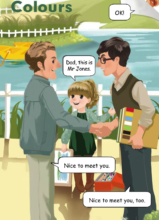 pep人教版小学英语flash课件|unit2 Colours第一