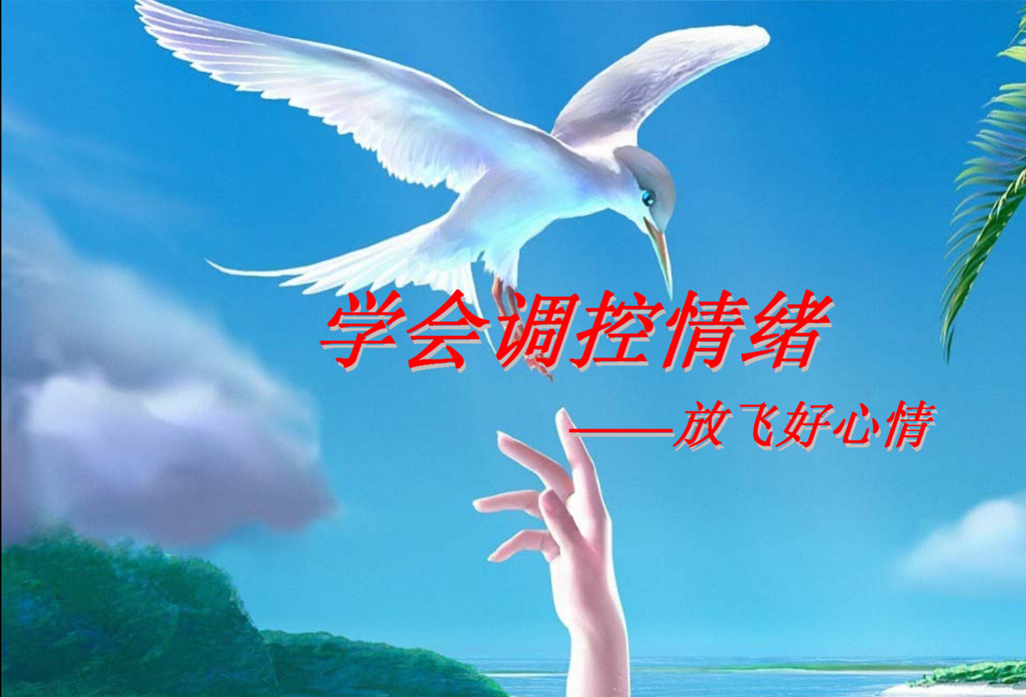 心理健康教育主题班会ppt|学会调控情绪放飞好