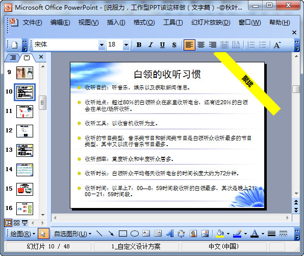 ppt制作教程ppt模板|说服力工作型ppt该这样做