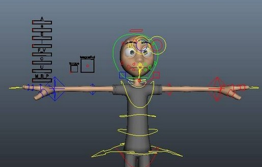 maya2016骨骼绑定教程|maya人物骨骼绑定教