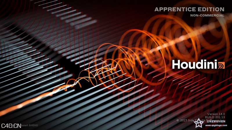 houdini14 32位破解版|电影视觉特效制作软件(