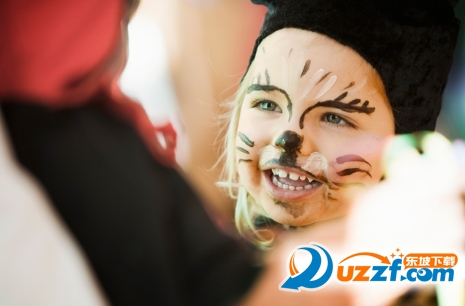 儿童万圣节妆容图片大全|2016万圣节妆容图片