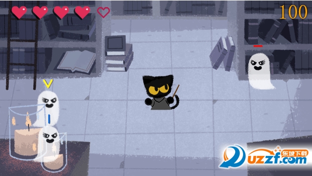 小黑猫抓幽灵游戏下载|小黑猫抓幽灵1.0 安卓最