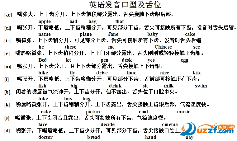 英语音标口型示范app下载|英语音标口型示范手