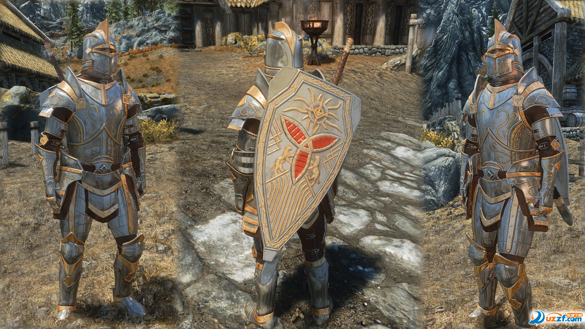 上古卷轴5天际神圣的十字军战士套装MOD好不