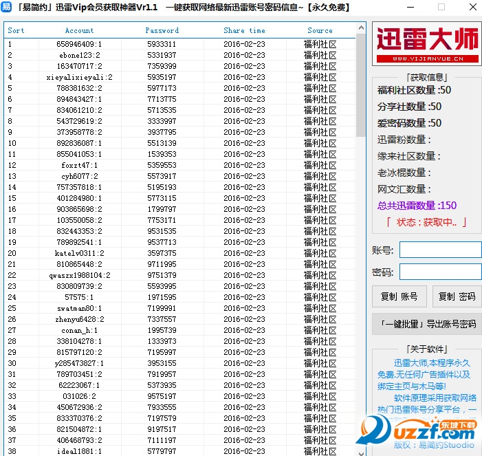 迅雷会员分享大师下载|易简约迅雷VIP会员获取